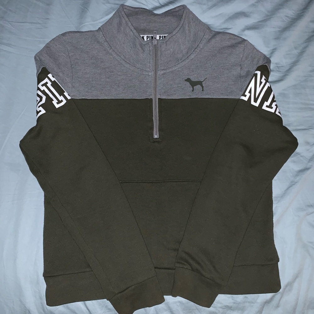 PINK Half Zip Sweater (SOLD)